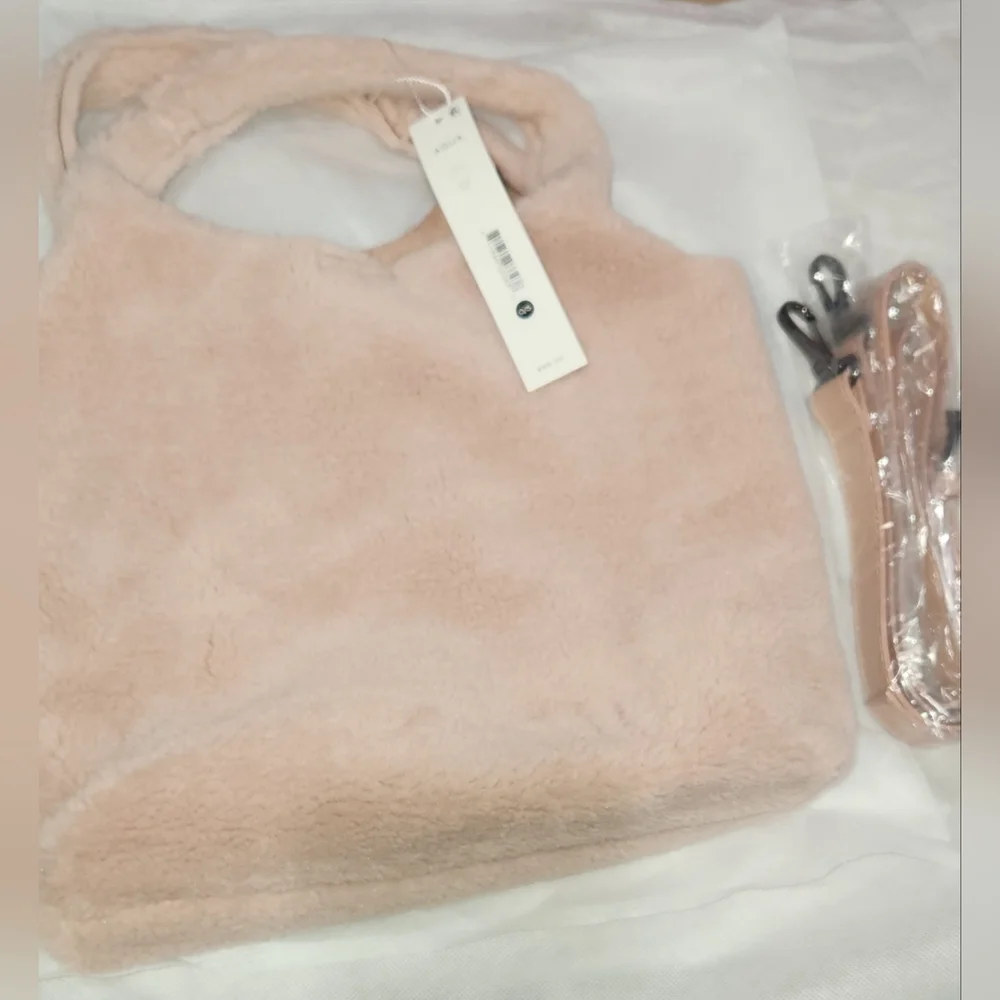 Deux lux plush handbag - Picture 2 of 6